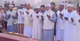 জাতীয় স্মৃতিসৌধে বিরোধীদলীয় নেতাদের শ্রদ্ধা